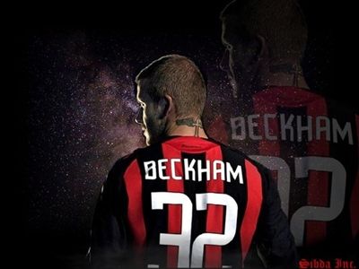 David Beckham Milan AC